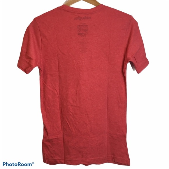 WeLoveFine Marvel Captain America Pocket Shirt Red White Blue Small S Fandom - Picture 2 of 7